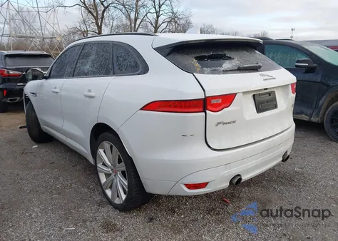 2017 Jaguar F-Pace 35T Premium z USA, uszkodzony, nr VIN SADCJ2BV2HA075243